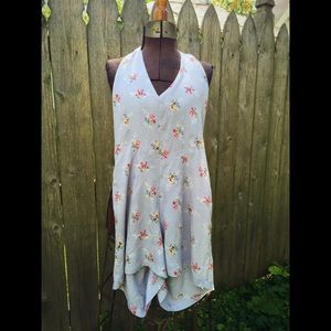 DKNY Floral-tie Jumper