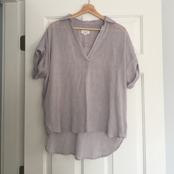 MOVING SALE Lou and Grey Popover Shirt