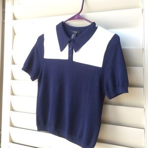 Polo Crop Top from Forever 21