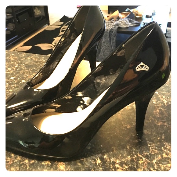 Black Fergalicious Heels