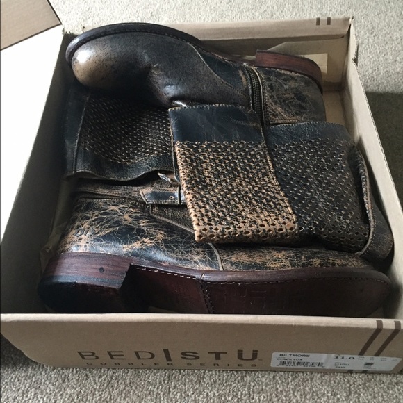 Bed Stu Black Lux Boots - Picture 2 of 4