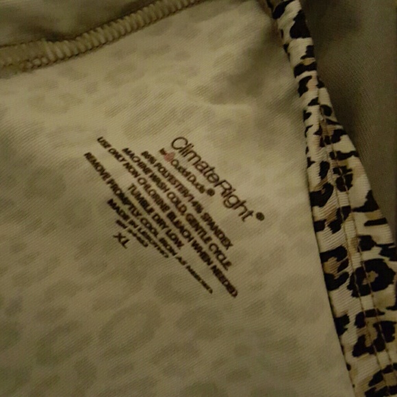 Cheetah climate control leggings