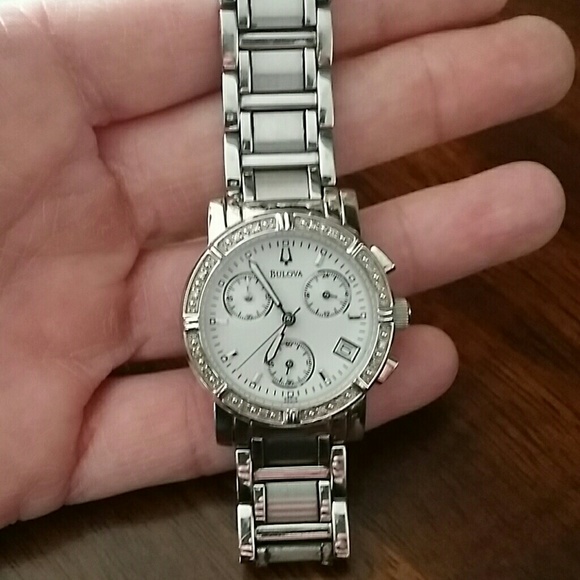 BULOVA ladies diamond face watch *OFFERS WELCOME*
