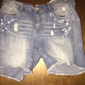 Brand new jean shorts