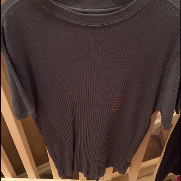 Mens gray/blue shirt brand new!