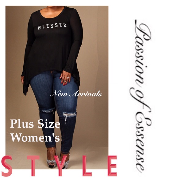 Passion of Essense Tops - ♨️Restock  3 X HP Blessed Black long Sleeves Top