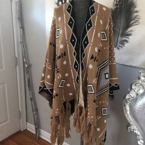 MUDCLOTH SHAWL PONCHO

by: Jen's Pirate Booty