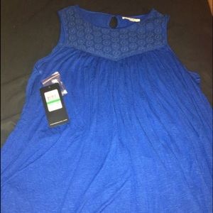 Blue Andrew Marc shirt size L