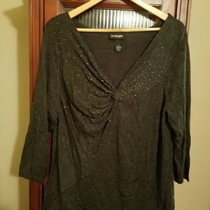 Gray Lane Bryant sweater