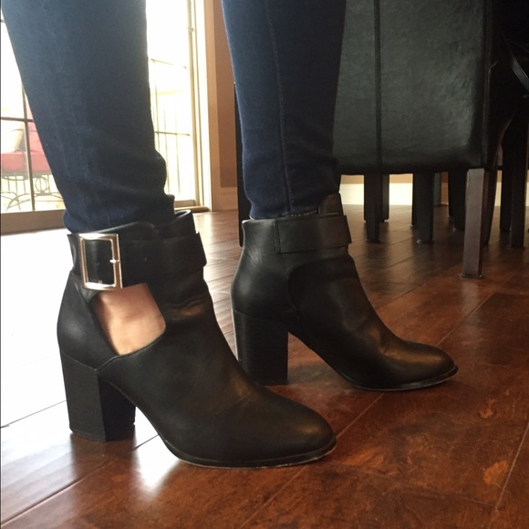🌷HP💖ASOS Black Heeled Booties