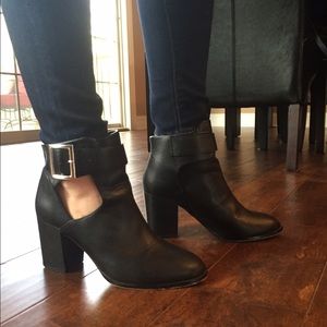 🌷HP💖ASOS Black Heeled Booties