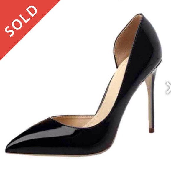Black Pointed Heels [NEW] Made in Italy