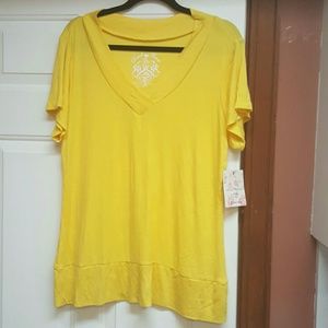 Pretty Yellow Blouse Size  3?