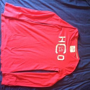 Hollister pink long sleeve