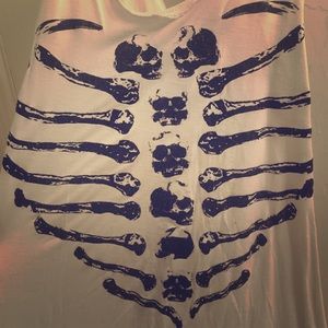 Skeleton tank top