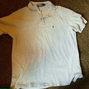 Men's Gray Ralph Lauren Polo
