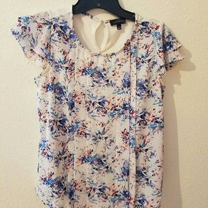 Flutter Sleeve Top