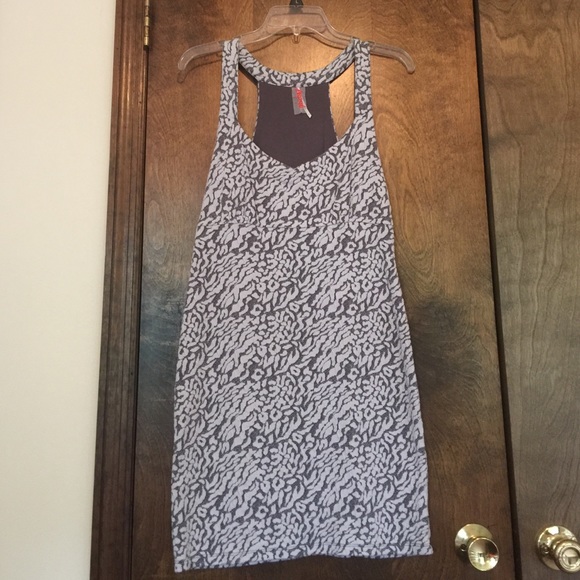 Free People Dresses & Skirts - Free people distressed white animal print dress