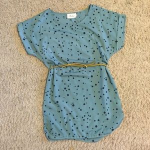 Polka dot blouse