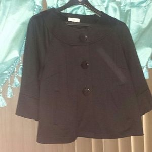 *FLASH SALE* NEW BLACK OVER COAT