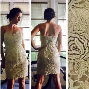 Beautiful evening dress - size 38 -fits 2-4, c cup