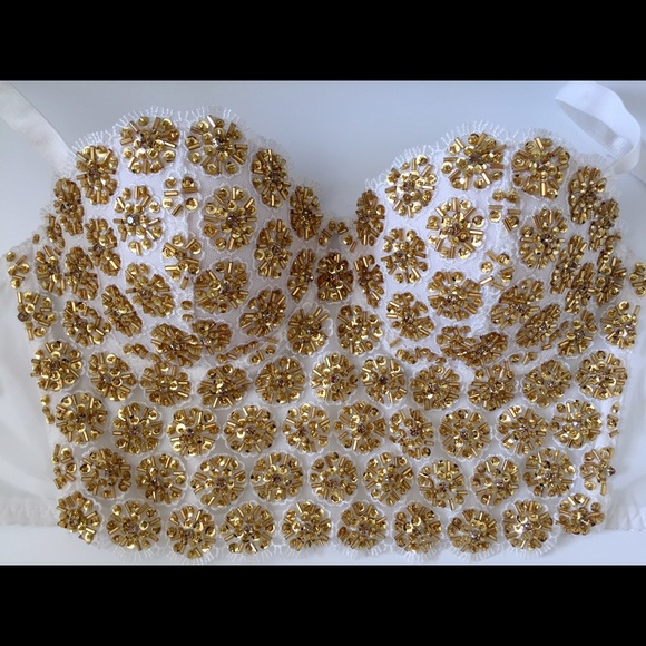 Limited edition Bebe embellished bralette