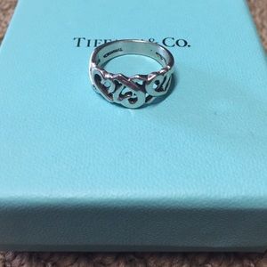 Authentic Tiffany Heart Ring