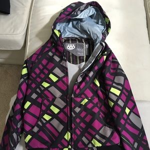 686 Plexus Oasis Softshell ski/snowboard jacket S