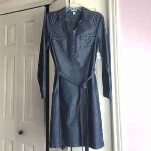 Old Navy Chambray Shirt Dress