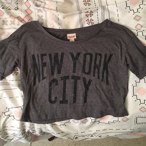 NYC crop top