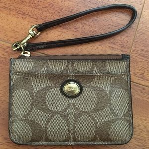 Coach wristlet