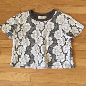 Floral crop top: JOA from Nordstroms.