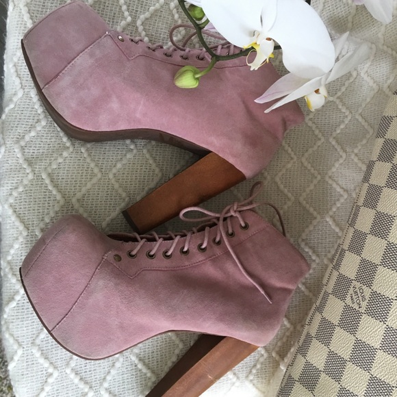 Pink Jeffrey Campbell Litas - Picture 3 of 4