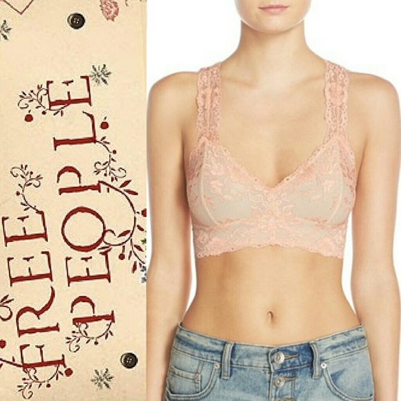 Free People Wild Roses Crossdye RacerBack Bralette