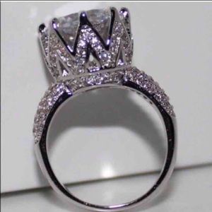 Sale sale 10Ct Topaz simulated diamond ring