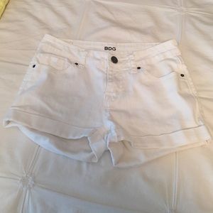 White urban outfitters jean shorts