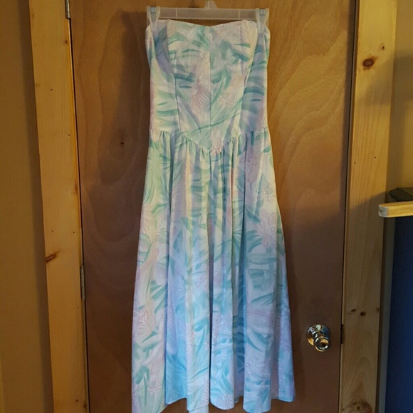 80s Vintage sweatheart Joni Blair summer dress