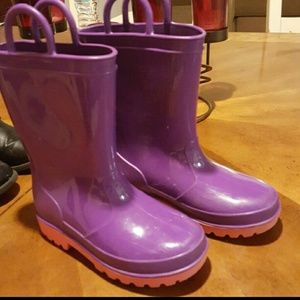 Girls rain boots and denim jacket MBRAND27