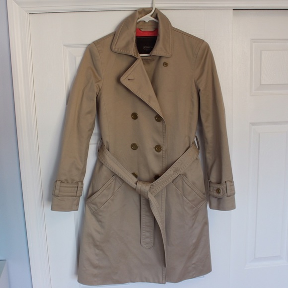 Coach Khaki Trench Coat