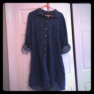 NWOT Denim Dress