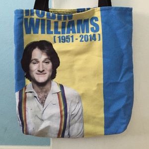 Robin Williams tote bag