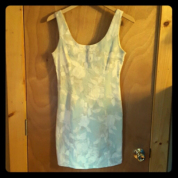 Faded pastel h&m summer mini dress