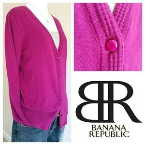 NWT Banana Republic Button up Cardigan
