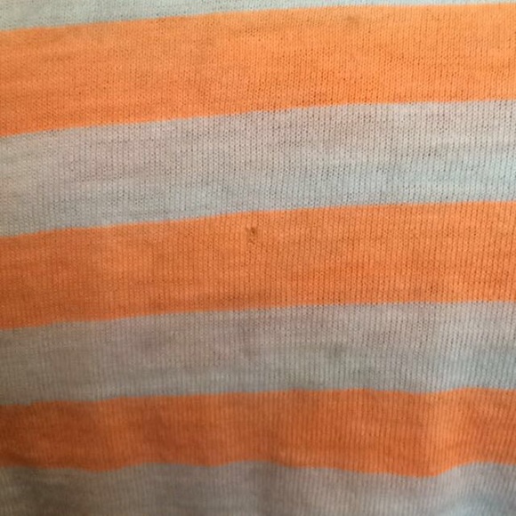Orange & White Striped PINK VS tank - Picture 4 of 4