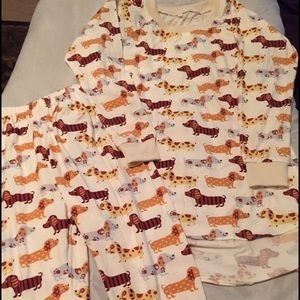 New Dachshund women's pajamas, fit small
