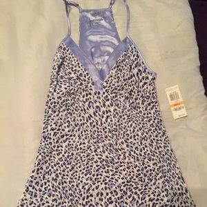 Alfani spaghetti strap leopard print nightie