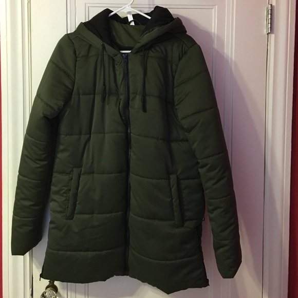 Green Fabletics coat
