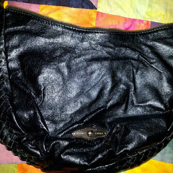 Elliott Lucca Black Leather Bag *NWT* - Picture 2 of 4