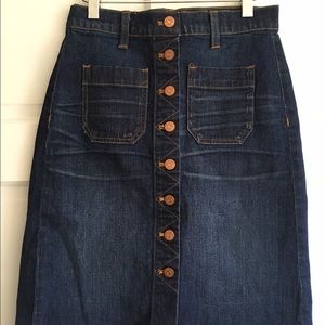 Madewell Denim Skirt