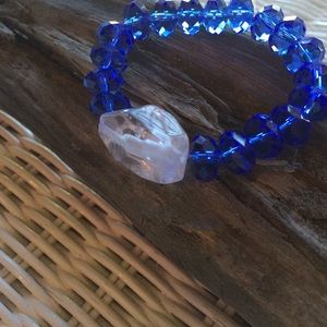 Royal blue bracelet